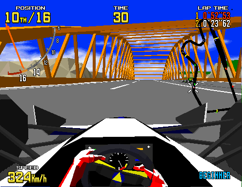 Virtua Racing Screenthot 2
